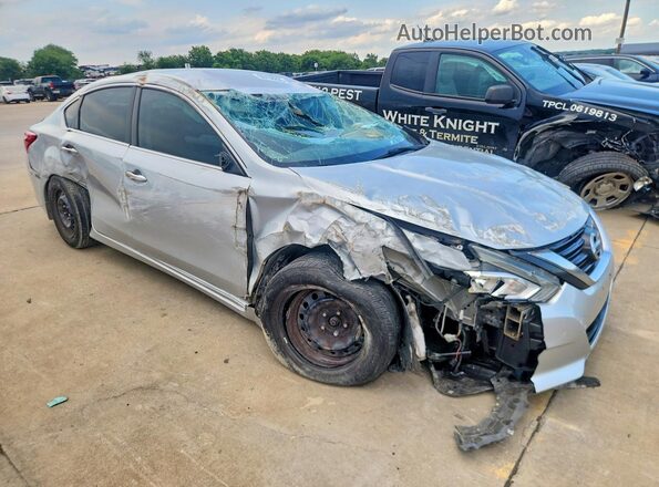 1N4AL3AP5HN316930 2017 NISSAN ALTIMA Серебряный Передняя правая четверть