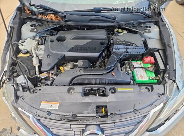 1N4AL3AP5HN316930 2017 NISSAN ALTIMA Серебряный Вид задней части салона