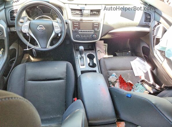 1N4AL3AP5HN319147 2017 NISSAN ALTIMA Black Вид панелі приладів
