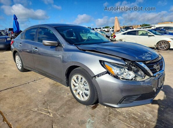 1N4AL3AP5HN334442 2017 NISSAN ALTIMA Серый Передняя правая четверть