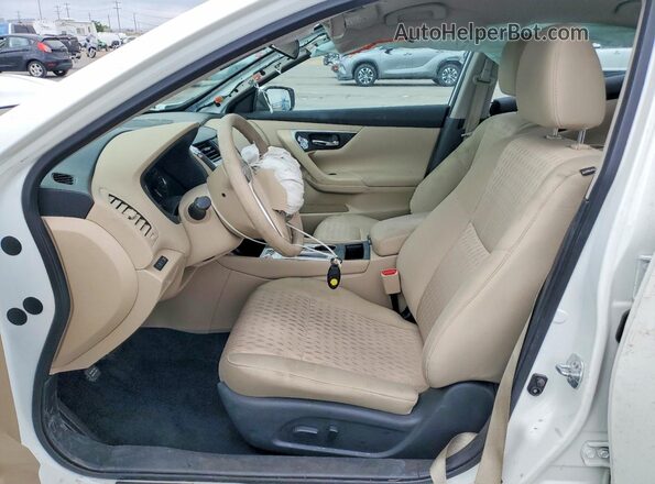 1N4AL3AP5HN346378 2017 NISSAN ALTIMA White წინა სალონის ხედი