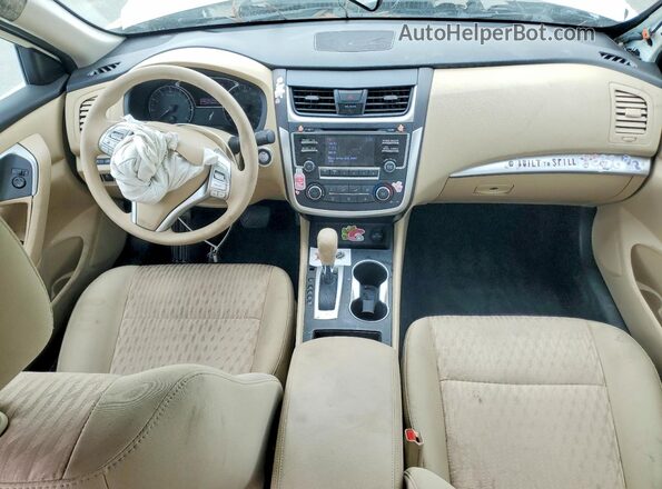 1N4AL3AP5HN346378 2017 NISSAN ALTIMA White წინა პანელის ხედი