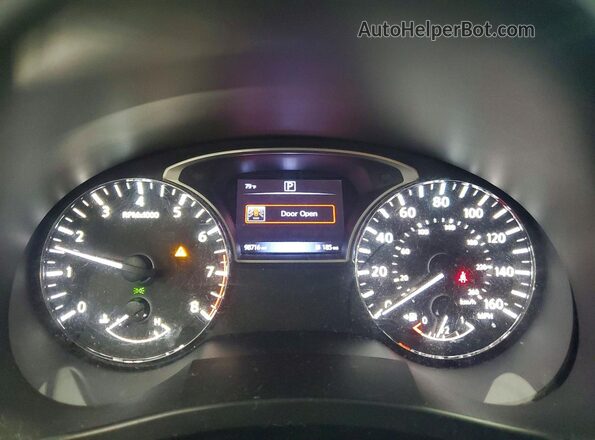 1N4AL3AP5HN350477 2017 NISSAN ALTIMA Серый Вид щитка приборов