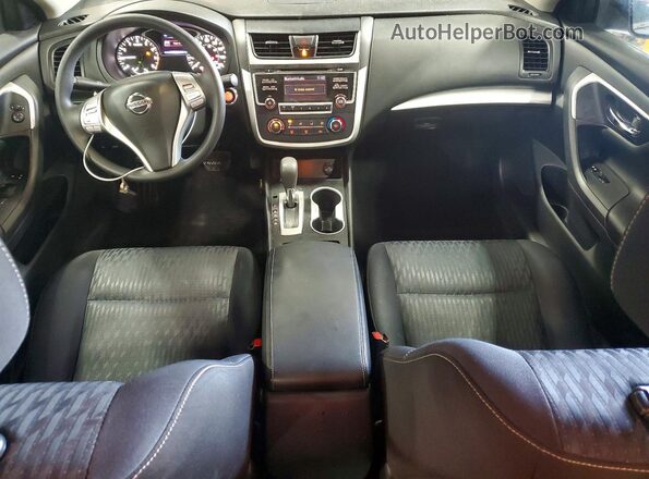 1N4AL3AP5HN350477 2017 NISSAN ALTIMA Серый Вид панели приборов