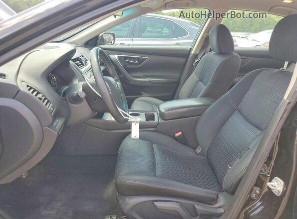 1N4AL3AP5JC110895 2018 NISSAN ALTIMA Черный Вид салона спереди