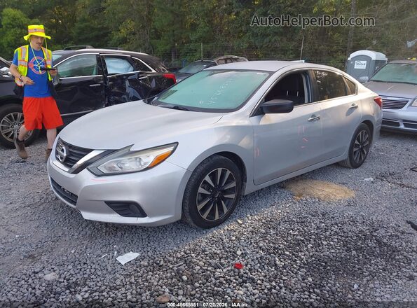 1N4AL3AP5JC112680 2018 NISSAN ALTIMA Silver წინა მარცხენა ხედი სამი მეოთხედიდან