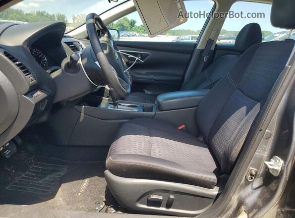 1N4AL3AP5JC128216 2018 NISSAN ALTIMA Серый Вид салона спереди