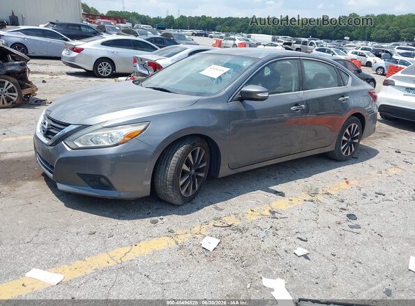 1N4AL3AP5JC135053 2018 NISSAN ALTIMA Gray წინა მარცხენა ხედი სამი მეოთხედიდან