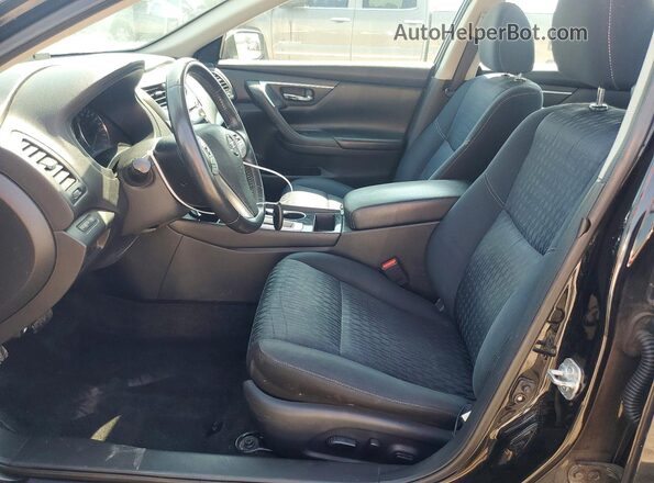 1N4AL3AP5JC200841 2018 NISSAN ALTIMA Black Widok wnętrza z przodu