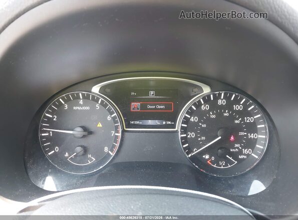 1N4AL3AP5JC238196 2018 NISSAN ALTIMA Black Հետևի նստատեղերի տեսք