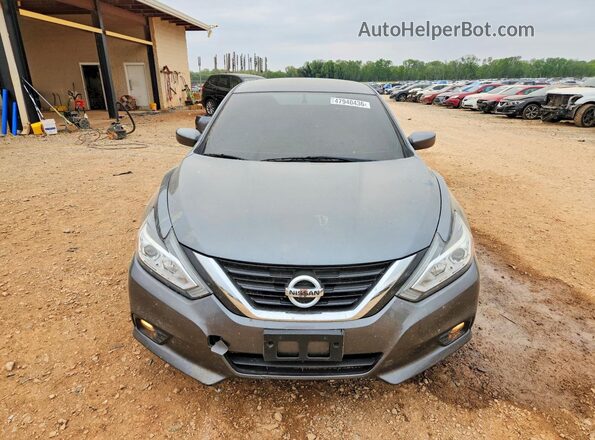 1N4AL3AP5JC255158 2018 NISSAN ALTIMA Gray წინა ხედი