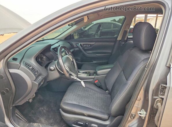 1N4AL3AP5JC255158 2018 NISSAN ALTIMA Gray წინა სალონის ხედი