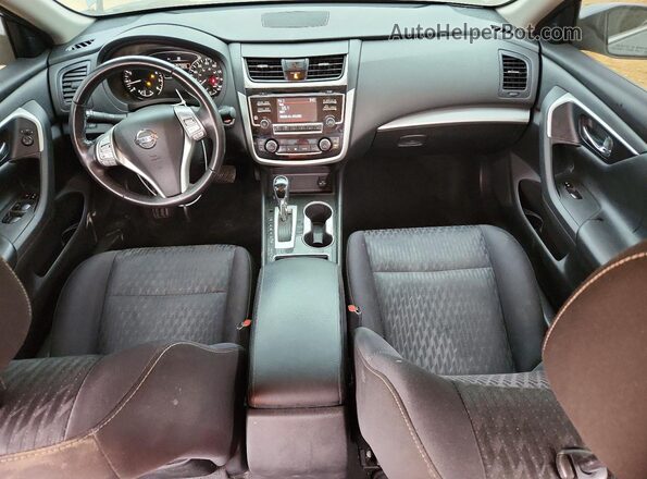 1N4AL3AP5JC255158 2018 NISSAN ALTIMA Gray წინა პანელის ხედი