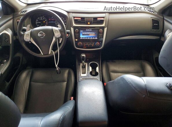 1N4AL3AP5JC272400 2018 NISSAN ALTIMA Blue Widok deski rozdzielczej