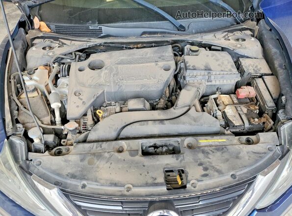 1N4AL3AP5JC272400 2018 NISSAN ALTIMA Blue Widok wnętrza z tyłu