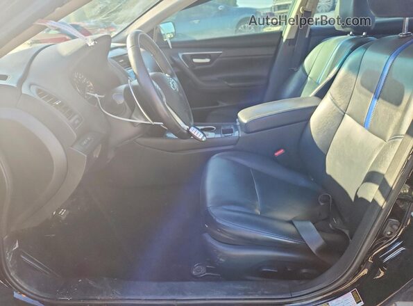1N4AL3AP5JC285888 2018 NISSAN ALTIMA Black Widok wnętrza z przodu