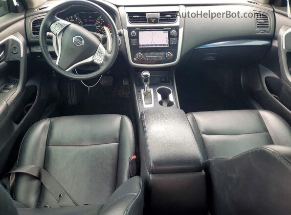 1N4AL3AP5JC285888 2018 NISSAN ALTIMA Black Widok deski rozdzielczej