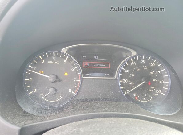 1N4AL3AP6GC109523 2016 NISSAN ALTIMA Black Вид щитка приладів