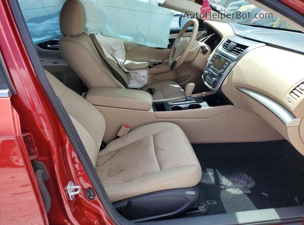 1N4AL3AP6GC157345 2016 NISSAN ALTIMA Red Front interior view