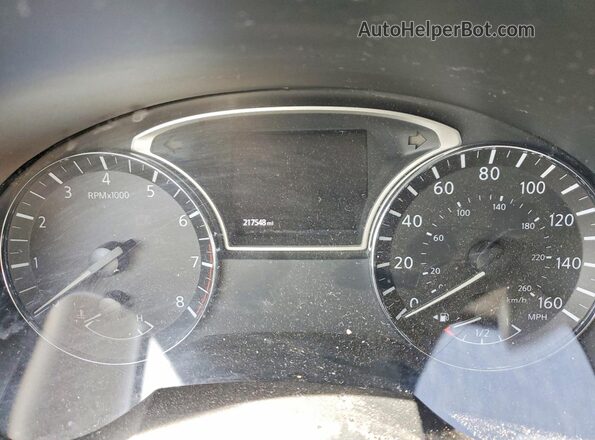 1N4AL3AP6GC182679 2016 NISSAN ALTIMA Black Widok zestawu wskaźników