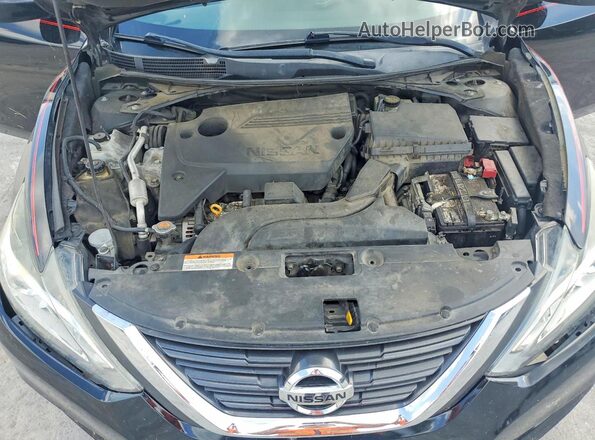 1N4AL3AP6GC230861 2016 NISSAN ALTIMA Black Widok wnętrza z tyłu