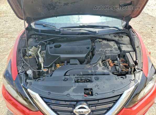 1N4AL3AP6GC234568 2016 NISSAN ALTIMA Red Widok wnętrza z tyłu