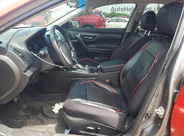 1N4AL3AP6GC234568 2016 NISSAN ALTIMA Red Widok wnętrza z przodu