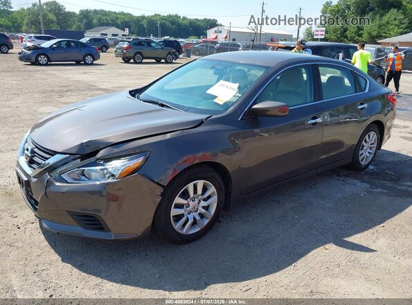 1N4AL3AP6GC263925 2016 NISSAN ALTIMA Серый Передняя левая четверть