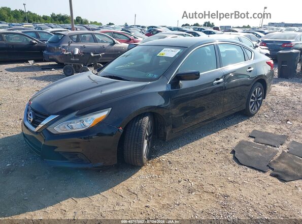 1N4AL3AP6GC282278 2016 NISSAN ALTIMA Black წინა მარცხენა ხედი სამი მეოთხედიდან
