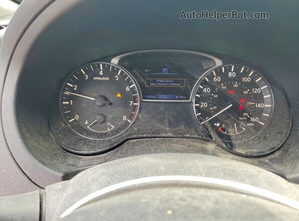 1N4AL3AP6GN307586 2016 NISSAN ALTIMA Charcoal Vista del cuadro de instrumentos