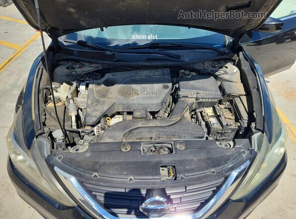 1N4AL3AP6GN329524 2016 NISSAN ALTIMA Black Вид задньої частини салону