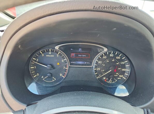 1N4AL3AP6GN329524 2016 NISSAN ALTIMA Black Вид щитка приладів