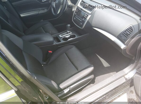 1N4AL3AP6GN331094 2016 NISSAN ALTIMA Black Widok wnętrza z przodu