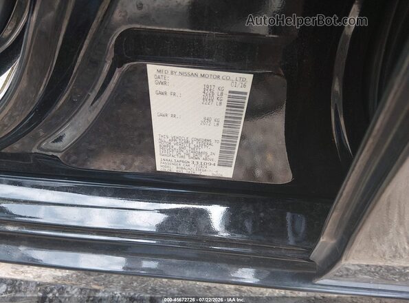 1N4AL3AP6GN331094 2016 NISSAN ALTIMA Black Widok komory silnika