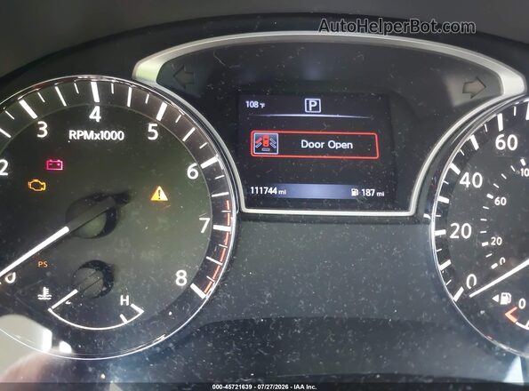 1N4AL3AP6GN345805 2016 NISSAN ALTIMA Красный Вид задних сидений