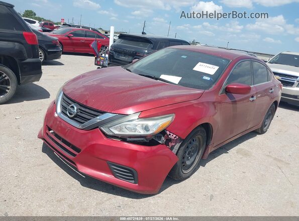 1N4AL3AP6GN345805 2016 NISSAN ALTIMA Красный Передняя левая четверть