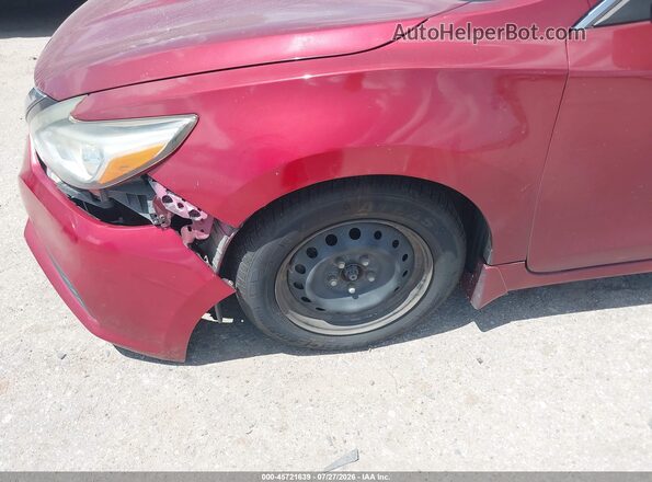 1N4AL3AP6GN345805 2016 NISSAN ALTIMA Красный Вид щитка приборов