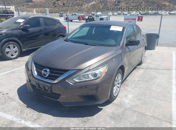 1N4AL3AP6GN352382 2016 NISSAN ALTIMA Gray წინა მარცხენა ხედი სამი მეოთხედიდან