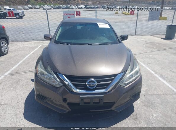 1N4AL3AP6GN352382 2016 NISSAN ALTIMA Gray ხელსაწყოთა პანელის ხედი