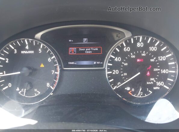 1N4AL3AP6GN352382 2016 NISSAN ALTIMA Gray უკანა სავარძლების ხედი