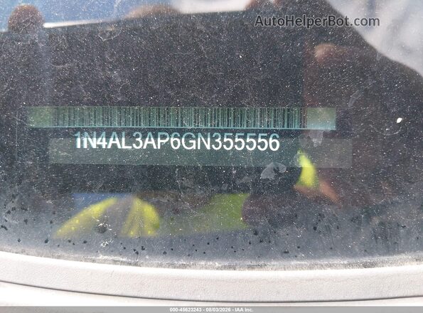 1N4AL3AP6GN355556 2016 NISSAN ALTIMA Gray Widok komory silnika