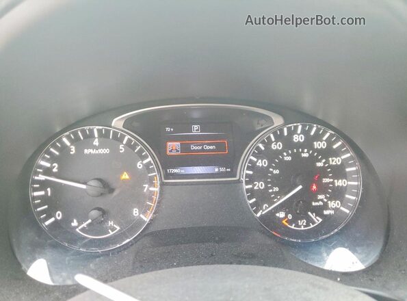 1N4AL3AP6GN361860 2016 NISSAN ALTIMA White Вид щитка приладів