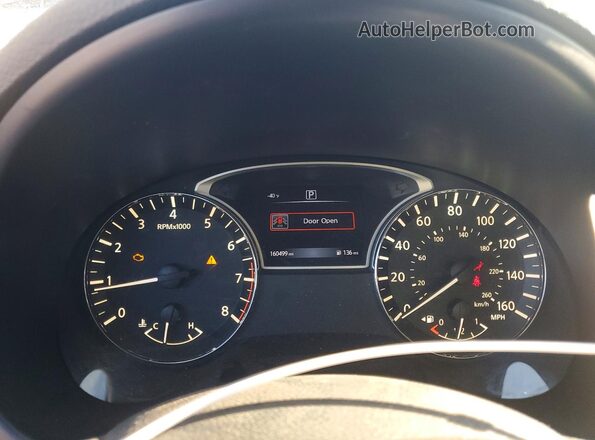 1N4AL3AP6GN363690 2016 NISSAN ALTIMA Silver ხელსაწყოთა პანელის ხედი