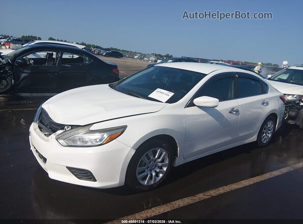 1N4AL3AP6GN377430 2016 NISSAN ALTIMA White წინა მარცხენა ხედი სამი მეოთხედიდან