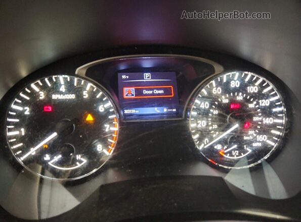 1N4AL3AP6HC109281 2017 NISSAN ALTIMA Black Vista del cuadro de instrumentos