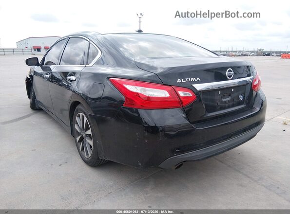 1N4AL3AP6HC113878 2017 NISSAN ALTIMA Черный Задняя левая четверть