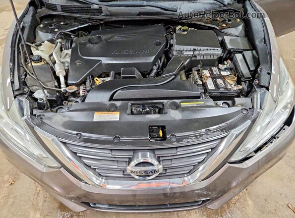 1N4AL3AP6HC142359 2017 NISSAN ALTIMA Brown უკანა სალონის ხედი