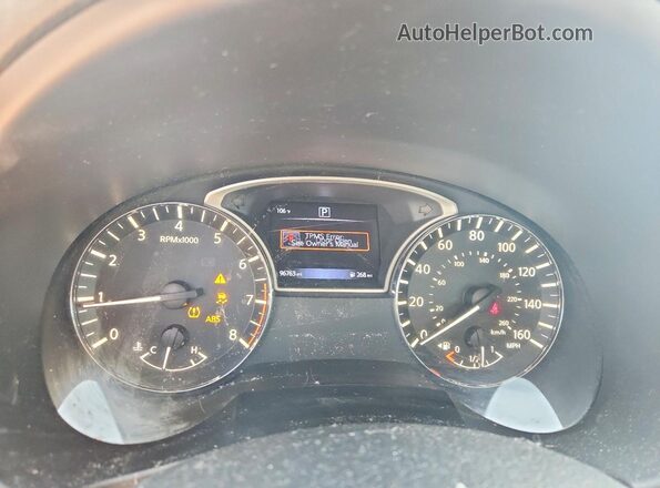 1N4AL3AP6HC147142 2017 NISSAN ALTIMA Серый Вид щитка приборов