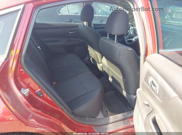 1N4AL3AP6HC166936 2017 NISSAN ALTIMA Red VIN sticker view
