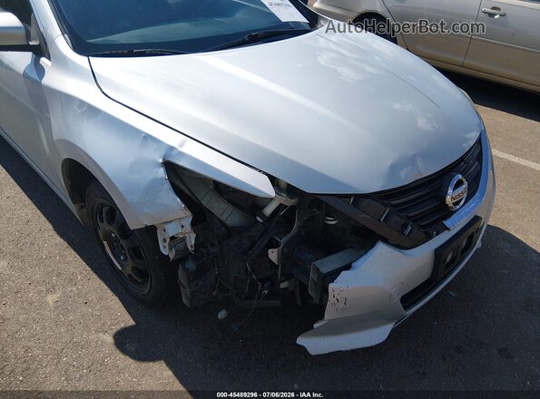 1N4AL3AP6HC186393 2017 NISSAN ALTIMA/S/SR/SV/SL Silver Front view